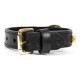 Dog collar Gloria Duna Black Golden (35 x 2 cm)