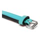 Dog collar Gloria Padded Turquoise (30 x 1,5 cm)