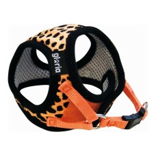 Arnés para Perro Gloria Leopardo 17-22 cm Naranja Talla XS