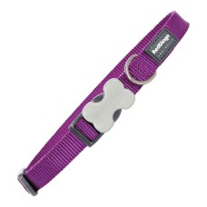 Dog collar Red Dingo Smooth Purple (2,5 x 41-63 cm)