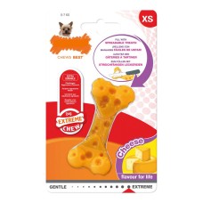 Mordedor de perro Nylabone Dura Chew Queso Nylon Talla XS