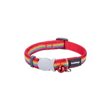 Dog collar Red Dingo STYLE RAINBOW 41-63 cm