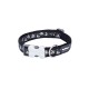 Dog collar Red Dingo STYLE DIAMOND Black 41-63 cm