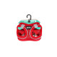 Arnés para Perro Gloria Trek Star 27-28 cm 31-34,6 cm Rojo XS