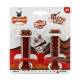 Hueso Nylabone Marrón Bacon XS 2 Unidades