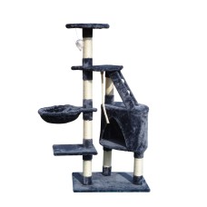 Árbol rascador para gatos Gloria Sinu Gris 7,5 cm 55 x 40 x 120 cm