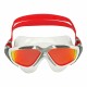 Adult Swimming Goggles Aqua Sphere  Vista  Red One size