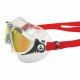 Adult Swimming Goggles Aqua Sphere  Vista  Red One size