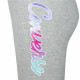 Mallas Deportivas para Niños Script Glitter High Converse Rise Biker Gris claro
