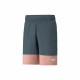Pantalones Cortos Deportivos para Hombre Puma Power Colorblock Gris oscuro