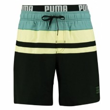 Bañador Hombre Puma Swim Heritage Mid Negro