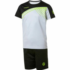 Conjunto Deportivo para Adultos J-Hayber Stripe Negro Blanco