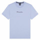 Short Sleeve T-Shirt Champion Crewneck M Purple