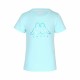 Child's Short Sleeve T-Shirt Kappa Quissy Blue Aquamarine