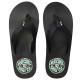 Men's Flip Flops Rip Curl Bob Cush Open Toe M Black