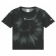 Camiseta de Manga Corta Mujer Champion Croptop Negro