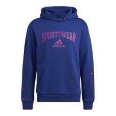 Men’s Hoodie Adidas Reverse Retro Future Icons Blue