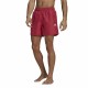 Men’s Bathing Costume Adidas Solid Dark Red