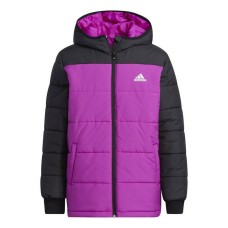 Children's Sports Jacket Adidas Padded Purple