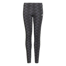 Sports Leggings Adidas Essentials Logo Grey