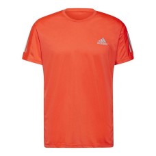 Short-sleeve Sports T-shirt Adidas Own The Run Red