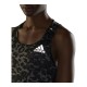 Tank Top Women Adidas Fast Graphic Grey