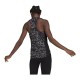 Tank Top Women Adidas Fast Graphic Grey