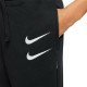 Pantalón Largo Deportivo Nike Swoosh Niños Negro