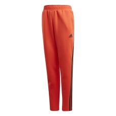 Long Sports Trousers Adidas Tapered Kids Orange