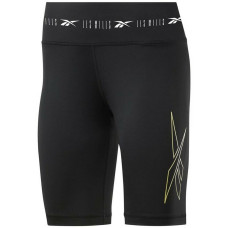 Mallas Cortas de Deporte Reebok  Les Mills Ciclismo Negro