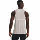 Camiseta de Tirantes Hombre Under Armour Streaker Gris