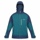 Men's Sports Jacket Regatta Hewitts VII Blue Green Hood