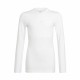 Children’s Long Sleeve Shirt Adidas  Techfit K  White