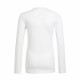 Children’s Long Sleeve Shirt Adidas  Techfit K  White