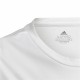 Child's Short Sleeve T-Shirt Adidas Designed To Move White