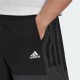 Men's Sports Shorts Adidas Colourblock  Black