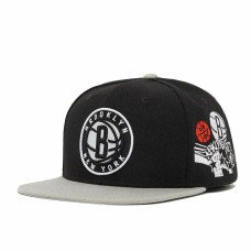 Gorra Deportiva Mitchell & Ness Brooklyn Negro Talla única