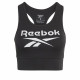 Top Deportivo de Mujer Reebok BRALET GL2544  Negro