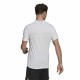 Men’s Short Sleeve T-Shirt Adidas D4T White