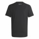 Child's Short Sleeve T-Shirt Adidas Icons Black