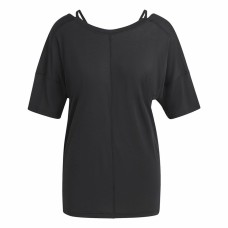 Camiseta de Manga Corta Mujer Adidas Studio Oversized Negro