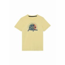 Camiseta de Manga Corta Infantil Jack & Jones Jjsummer Smu Vibe Tee Amarillo