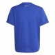 Child's Short Sleeve T-Shirt Adidas Aeroready Blue