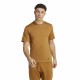 Men’s Short Sleeve T-Shirt Adidas Yoga Base Brown