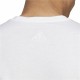 Men’s Short Sleeve T-Shirt Adidas Essentials White