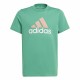 Child's Short Sleeve T-Shirt Adidas Green