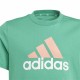 Child's Short Sleeve T-Shirt Adidas Green