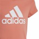 Child's Short Sleeve T-Shirt Adidas Pink