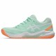 Adult's Padel Trainers Asics Gel-Dedicate 8 Turquoise Aquamarine