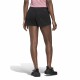 Sports Shorts for Women Adidas Pacer 3 Stripes Knit Black